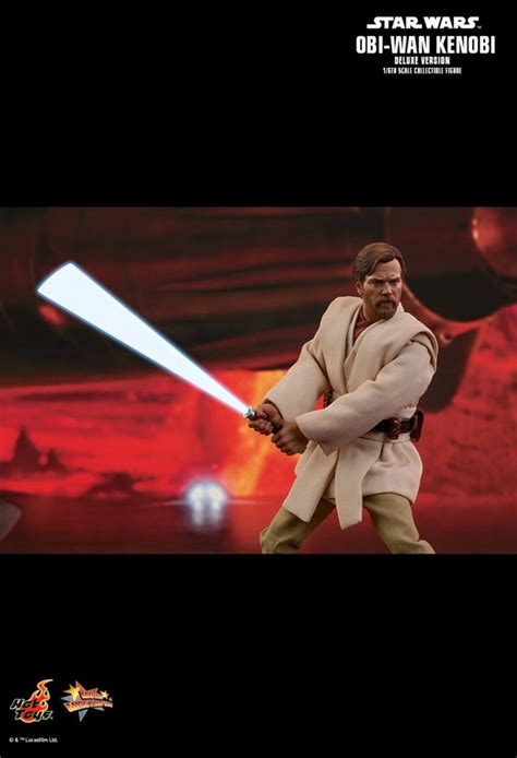 Obi Wan Kenobi Aus Dem Star Wars Film Revenge Of The Sith Von Hot Toys Deluxe Version MMS