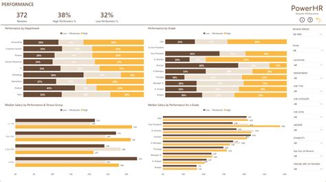 Download Performance Dashboard Power Bi Template