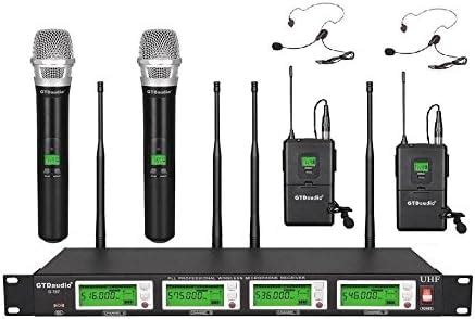 Gtd Audio X Selectable Frequency Channels Uhf Diversity Wireless