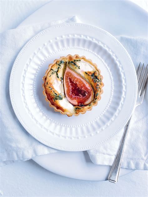 Fig And Goats Cheese Tart Donna Hay