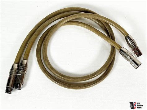 Esoteric 7N A2500 Hi End XLR Cable 1 7m Pair Very Rare For Sale UK