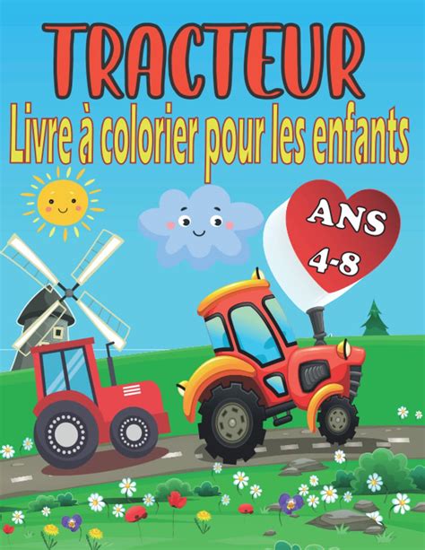 Buy Tracteur Livre à colorier pour les enfants de 4 à 8 ans 50