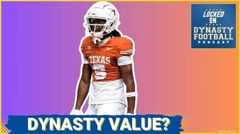 Texas Wr Adonai Mitchell Dynasty Fantasy Football Scouting Report