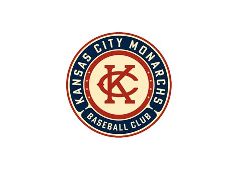 Kansas City Monarchs Sticker Vintage Baseball Accessories Old