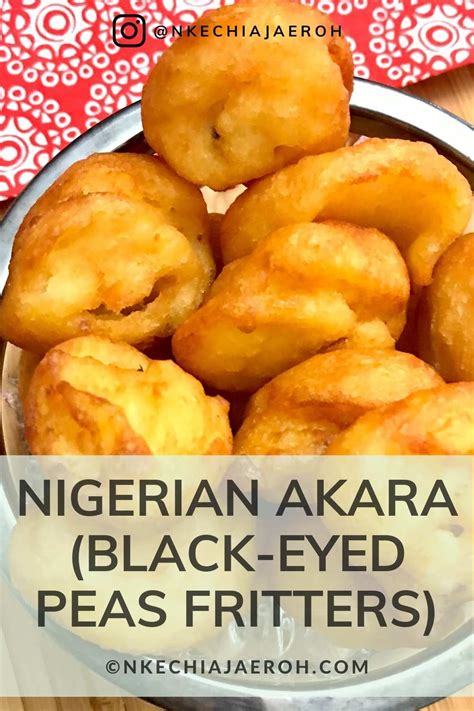 How to make the best Nigerian Akara | Nkechi Ajaeroh