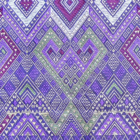 Thai Silk Fabric Pattern Stock Image Image Of Clothing