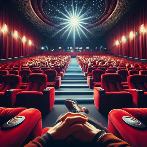 Premium Photo Rows Of Red Velvet Seats Watching Movies In The Cinema