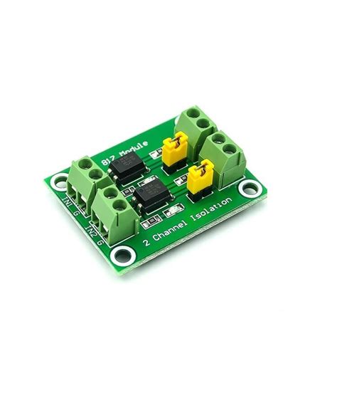 MODULO ASILAMIENTO OPTOACOPLADOR DIY PC817 X2 CH 3 6 30V CONTROLADOR