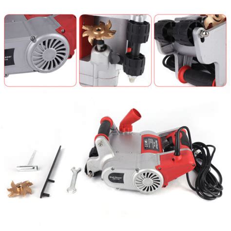 Electric Wall Chaser Slotting Machine Groove Cutting Concrete Cutter