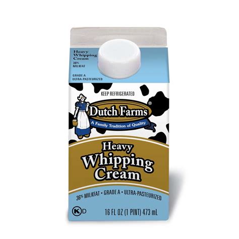 Heavy Whipping Cream Dutch Farms