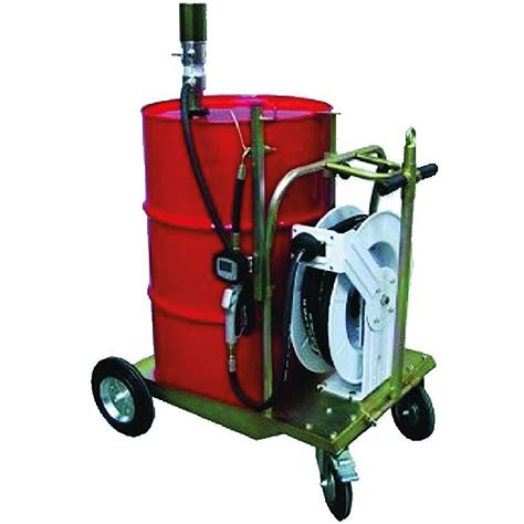 MOBILE OIL DISPENSER DESCRIPTION WITH HOSE REEL Shepherd Hydraulics