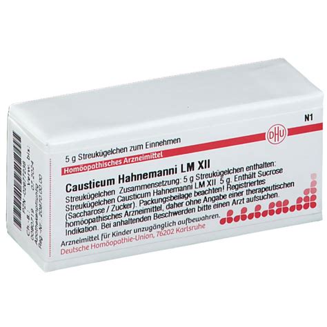 DHU Causticum Hahnemanni LM XII 5 G Shop Apotheke