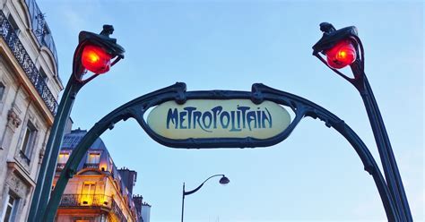 The Story Behind Paris' Iconic Art Nouveau Metro Entrances