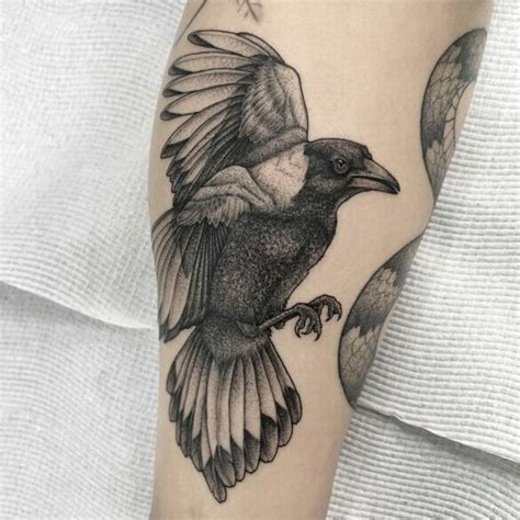 101 Best Magpie Tattoo Ideas You Have To See To Believe!