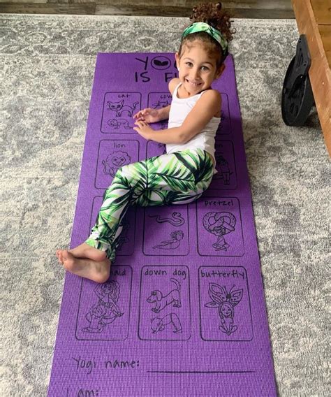 Kids Yoga Mat, Kids Yoga, Yoga - Etsy