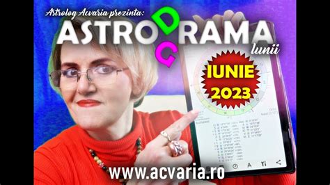 Astro G D Rama Lunii Iunie Cu Astrolog Acvaria Marte Si