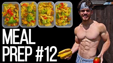 VEGAN BODYBUILDING MEAL PREP ON A BUDGET 12 YouTube