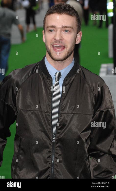 Justin Timberlake Shrek The Third Uk Film Premiere Held At The Odeon