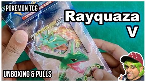 Rayquaza TCG Pokemon Unboxing YouTube