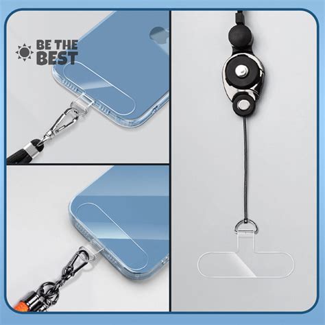 The Best Universal Mobile Phone Anti Lost Lanyard Card Gasket