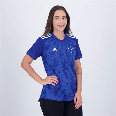 Camisa Adidas Cruzeiro I Feminina Futfanatics