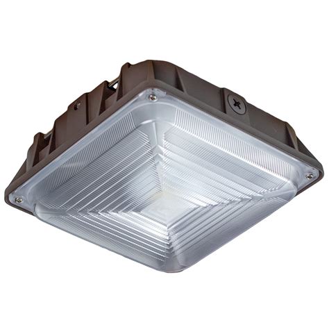 Led Canopy Light Square W Lumens V