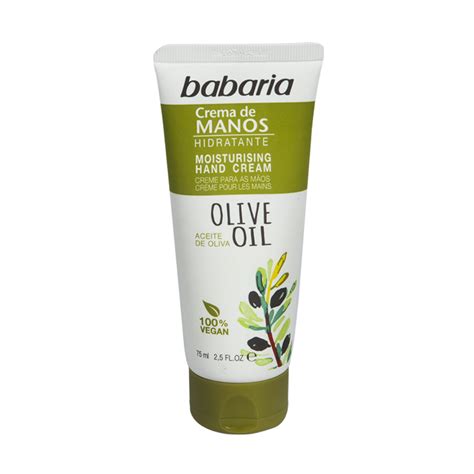 Crema Para Manos Babaria Aceite De Oliva Ml