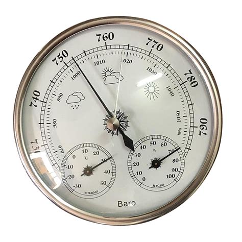 Buy Wall Mounted Household Barometer Thermometer Hygrometer Weather At