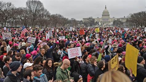 Womens March More Than 500000 Protest Against Trump In Washington