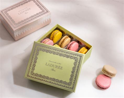 Napol On Iii Macarons Gift Box Blue Maison Ladur E