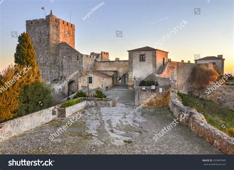 Palmela Castle On Sunset Portugal Stock Photo (Edit Now) 433487845