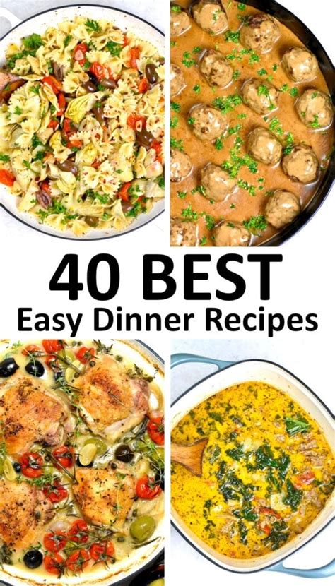 Easy Gourmet Recipes