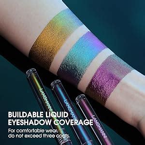 Amazon LANGMANNI Liquid Glitter Eyeshadow Chameleon Eyeshadow