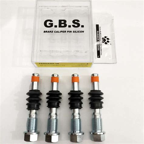 Gbs Front Disc Brake Caliper Pin For Proton Perdana V Full Set