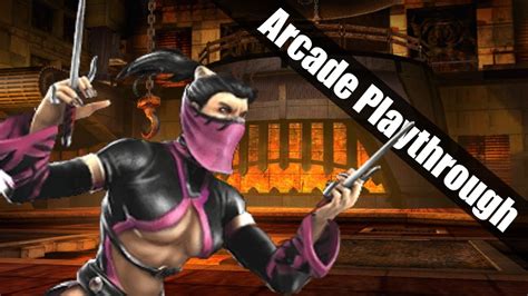 Mortal Kombat Armageddon Mileena Arcade Playthrough Youtube