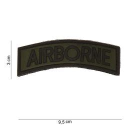 Cusson Patch Pvc Airborne Mont Sur Velcro Dan Military