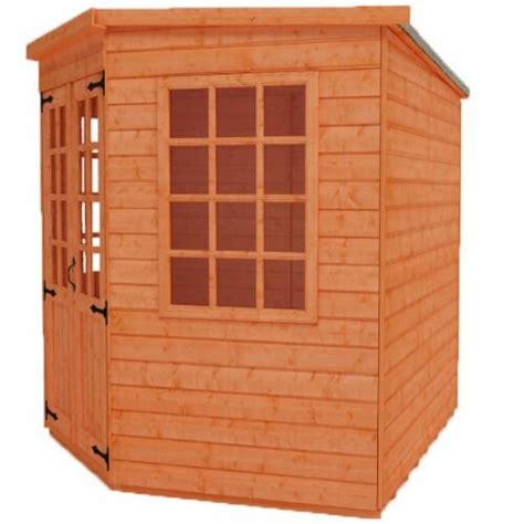 Tiger Sheds 6 X 6 Ft Shiplap Corner Summer House Uk