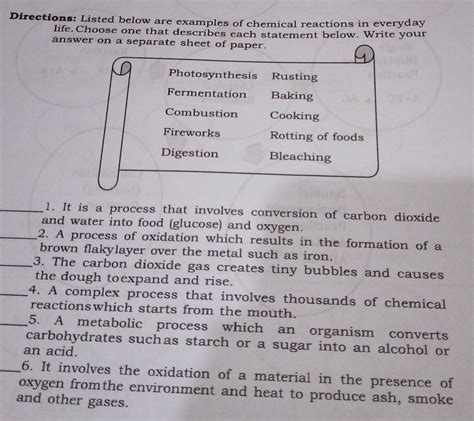 Combustion Reaction Examples In Everyday Life