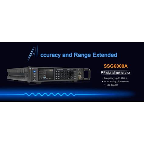 Siglent Ssg6087a Rf Signal Generator 100 Khz 40 Ghz