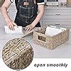 Amazon Storageworks Hand Woven Rectangular Wicker Baskets With