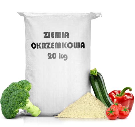 ZIEMIA OKRZEMKOWA EKOLOGICZNY NAWÓZ MINERALNY DO WARZYW 20 KG