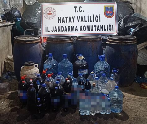 Hatay da evinin bodrumunda sahte alkol üreten şüpheli yakalandı Haberler