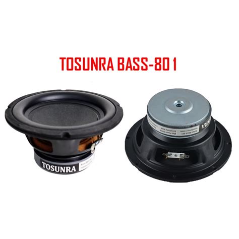 Tosunra Speaker Bass Subwoofer D Inches W Ohm Woofer