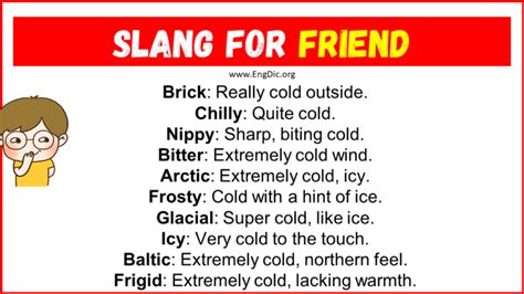 20 Slang For Friend Their Uses And Meanings Engdic