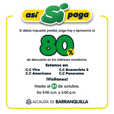 Alcaldía de Barranquilla on Twitter Se acaba el tiempo Quedan