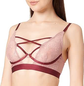 Iris Lilly Women S Lace Wired Non Padded Bra Amazon Co Uk Fashion