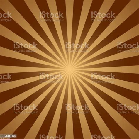 Abstract Light Yellow Sun Rays Background Vector Illustration Eps 10