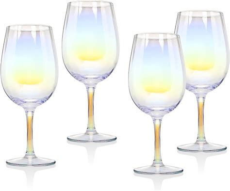 Amazon Godinger Monterey Stem Wine Goblet Beverage Glass Cup By