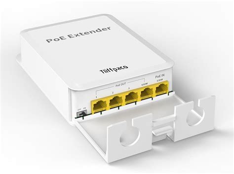 Tliffpaco Extensor Poe Gigabit Para Exteriores Repetidor Poe De