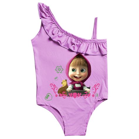 Masha and the Bear Girls Swimwear Swimwear, Surfwear & Wetsuits Two Pieces